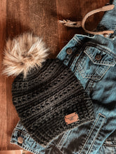 Load image into Gallery viewer, Grace Beanie | Original Hand-Crocheted Hat with Optional Faux Fur Pom