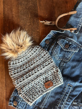 Load image into Gallery viewer, Grace Beanie | Original Hand-Crocheted Hat with Optional Faux Fur Pom