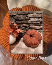 Load image into Gallery viewer, Harvest Knit Pumpkin