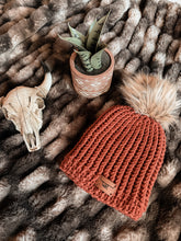 Load image into Gallery viewer, Alex Beanie | Unisex Hand-Crocheted Hat with Optional Pom
