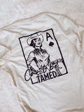 Load image into Gallery viewer, Branded Tee &gt; Medium + Can&#39;t Be Tamed + Ivory
