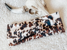 Load image into Gallery viewer, Twisted Sister Headwrap &gt; Cowhide
